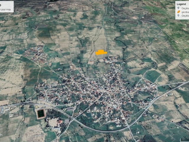 Geçitkale Tatlısu Yolu Üzerinde Ana Yola Temaslı Fasıl 96 13 Dönüm Satılık Arazi Dönüm Fiyatı 45,000 GBP Adem Akın 05338314949 - Fotoğraf 1
