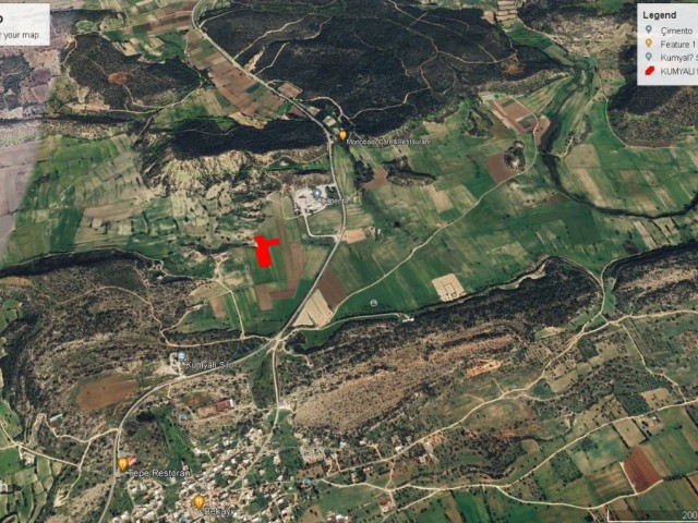 KUMAYALI DA DAĞ VE DENİZ MANZARALI SATILIK 9 DÖNÜM ARAZİ ADEM AKIN 05338314949