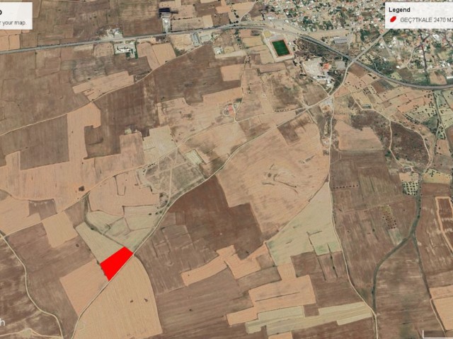 Geçitkale de Küçük Parça Arazi İsteyenler İçin Kaçırılmayacak Bir Fırsat 2470 M2 Kelepir Fiyata Satılık Toplam Fiyatı 35,000 GBP Adem Akın 05338314949 - Fotoğraf 1