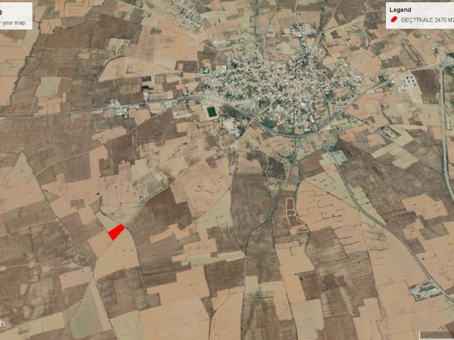 Geçitkale de Küçük Parça Arazi İsteyenler İçin Kaçırılmayacak Bir Fırsat 2470 M2 Kelepir Fiyata Satılık Toplam Fiyatı 35,000 GBP Adem Akın 05338314949 - Fotoğraf 3