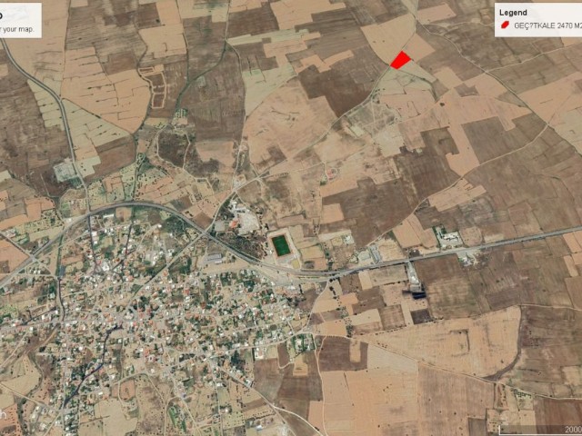 Geçitkale de Küçük Parça Arazi İsteyenler İçin Kaçırılmayacak Bir Fırsat 2470 M2 Kelepir Fiyata Satılık Toplam Fiyatı 35,000 GBP Adem Akın 05338314949 - Fotoğraf 4