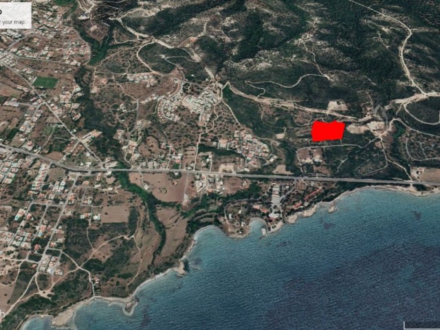 Karşıyaka da Deniz Manzaralı Satılık 11 Dönüm 3 Evlek Harika Konum da Arazi Adem Akın 05338314949 - Fotoğraf 2