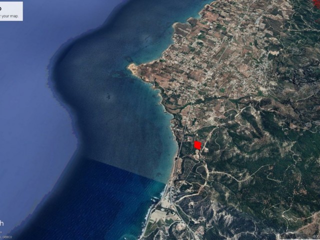 Karşıyaka da Deniz Manzaralı Satılık 11 Dönüm 3 Evlek Harika Konum da Arazi Adem Akın 05338314949 - Fotoğraf 3