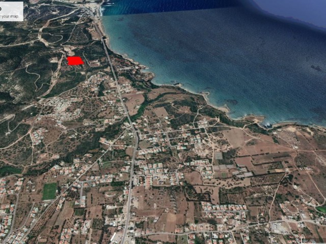 Karşıyaka da Deniz Manzaralı Satılık 11 Dönüm 3 Evlek Harika Konum da Arazi Adem Akın 05338314949 - Fotoğraf 4