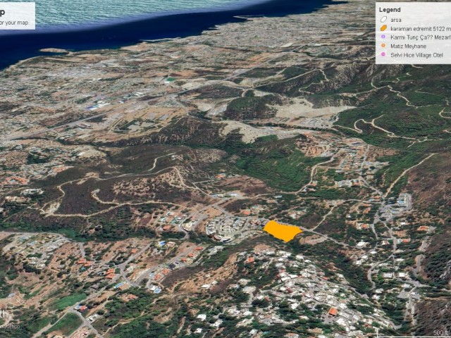 KARMİ DE SÜPER KONUMDA DENİZ MANZARALI SATILIK 5122 M2 ARAZİ ADEM AKIN 05338314949