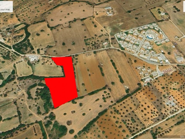Dipkarpaz da Süper Konumda Deniz Manzaralı ve Yeni Siteler Bölgesin de Satılık 17 Dönüm Arazi Dönüm Fiyatı 80,000 GBP Adem Akın 05338314949 - Fotoğraf 3