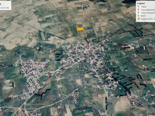 Mağusa İnönü de Satılık 14 Dönüm 3 Evlek Satılık Fasıl 96 Arazi Adem Akın 05338314949 - Fotoğraf 1