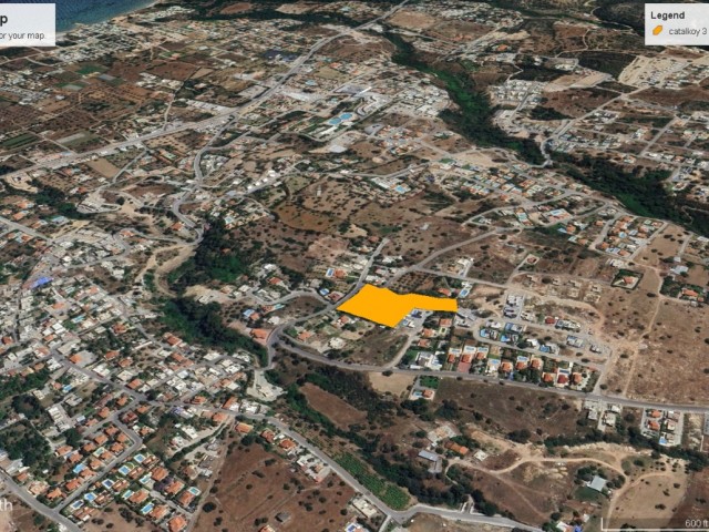 Girne Çatalköy bölgesinde kat karşılığı arazi İLETİŞİM ADEM AKIN : 05338314949 - Fotoğraf 1