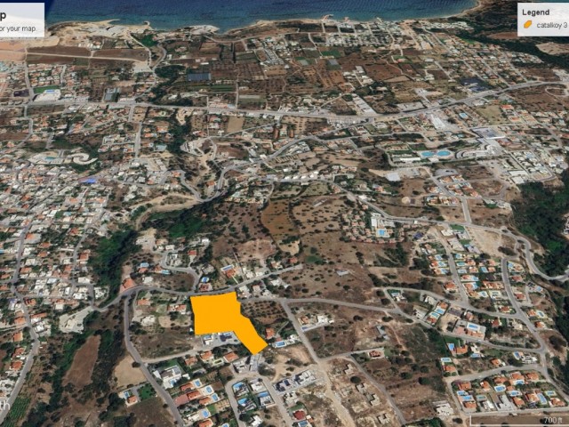 Girne Çatalköy bölgesinde kat karşılığı arazi İLETİŞİM ADEM AKIN : 05338314949 - Fotoğraf 4