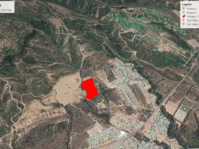 KARAAĞAÇ DA DENİZ MANZARALI KORENİUM GOLF YANINSA SATILIK 26 DÖNÜM ARAZİ ADEM AKIN  05338314949