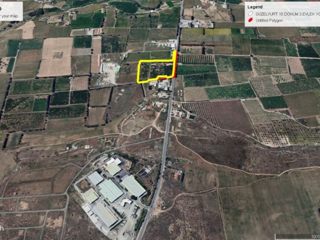 GÜZELYÜRT YUVACIK DA FASIL 96 15 DÖNÜM 3 EVLEK RESMİ YOLU OLAN SÜPER KONUMDA SATILIK ARAZİ ADEM AKIN 05338314949