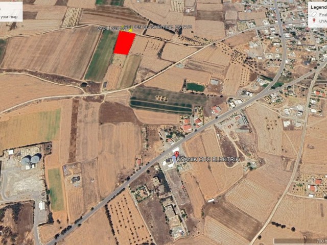 Not:dönüm Fiyatı : 15,000 GBP : Vadili de Kelepir Fiyata İmarlı Satılık 528 M2 Arsa Adem Akın 05338314949 - Fotoğraf 1