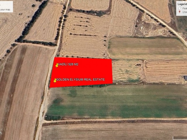 Not:dönüm Fiyatı : 15,000 GBP : Vadili de Kelepir Fiyata İmarlı Satılık 528 M2 Arsa Adem Akın 05338314949 - Fotoğraf 3