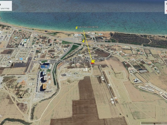 Not: Tpolam Fiyatı : 275,000 GBP : İskele Lon Beach da Projesi Hazır Ruhsatları Ödenmiş ve Temellerin Bır Kısmı Atılmış Halde 424 M2 İkiz Villa Projesi İle Satılık Arsa Adem Akın 05338314949 - Fotoğraf 2