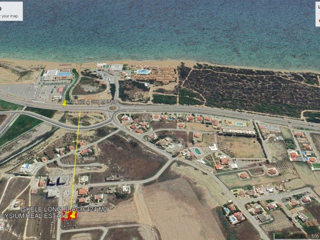 Not: Tpolam Fiyatı : 275,000 GBP : İskele Lon Beach da Projesi Hazır Ruhsatları Ödenmiş ve Temellerin Bır Kısmı Atılmış Halde 424 M2 İkiz Villa Projesi İle Satılık Arsa Adem Akın 05338314949 - Fotoğraf 3