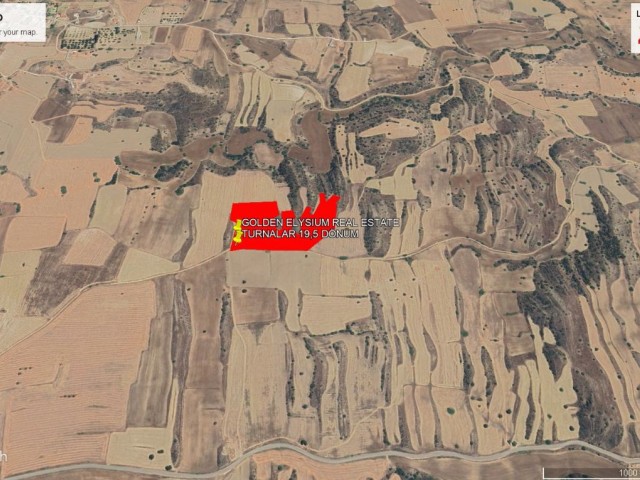 Not: Dönüm Fiyatı 5,000 GBP : İskele Turnalar da Deniz Manzaralı ve Kelepir Fiyata Satılık 19,5 Dönüm Arazi Adem Akın 05338314949 - Fotoğraf 4