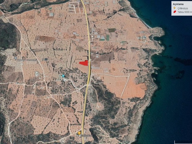 Tatlısuda Deniz Manzaralı 18 Dönüm Kat Karşılığı Veya Nakıte ve Kelepir Fiyatasatılık Adem Akın 05338314949 - Fotoğraf 3