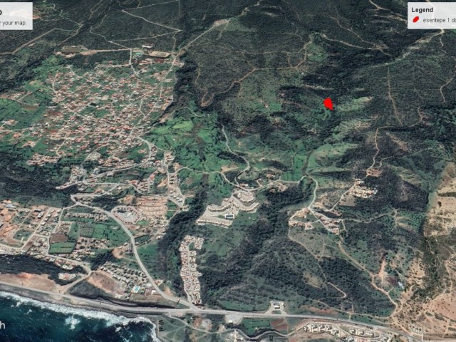 Esentepede Dağ ve Deniz Manzaralı Kelepir Fiyata Satılık Arazi Adem Akın 05338314949 - Fotoğraf 1