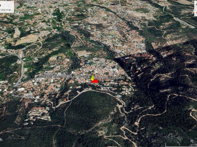 Not: Fiyatı : 240,000 GBP : Girne Ballapais de Köy İçin de Satılık 1069 M2 Kelepir Fiyata Arazi Adem Akın 05338314949 - Fotoğraf 4