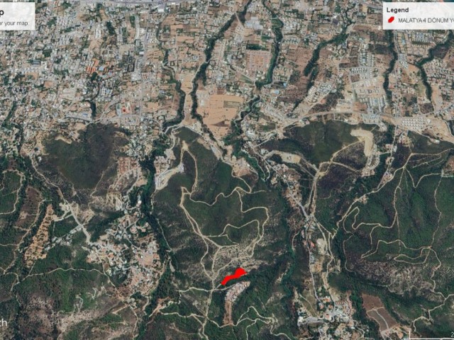 Malatya da Harika Manzaralı Satılık 4 Dönüm Arazi Toplam Fiyatı 250,000 GBP Adem Akın 05338314949 - Fotoğraf 1