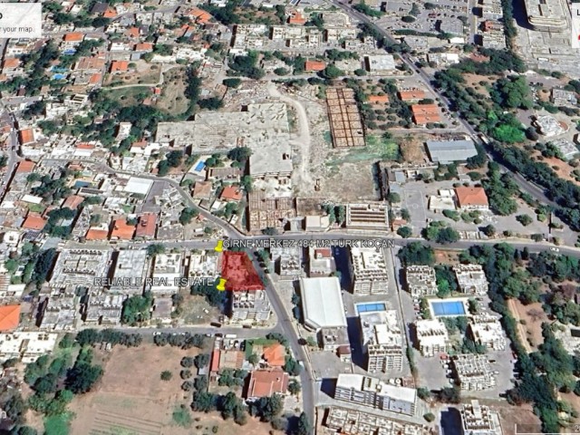 Not:kat Karşılığı Satılık Arsa: Girne Merkezde 484 M2 5 Kat İzinli Türk Koçanlı Satılık Arasa Adem Akın 05338314949 - Fotoğraf 1