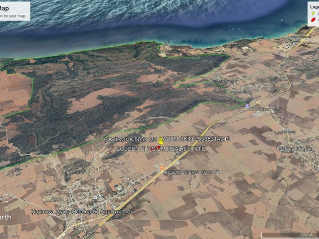 ÇAYIROVADA YATIRIMLIK KELEPİR FİYATA SATILIK 4 DÖNÜM 2 EVLEK ARAZİ ADEM AKIN 053383149849
