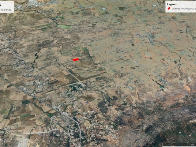 GİRNE PINARBAŞIN DA YATIRIMLIK SATILIK 22 DÖNÜM 2 EVLEK ARAZİ DÖNÜM FİYATI 17,000 GBP ADEM AKIN 05338314949