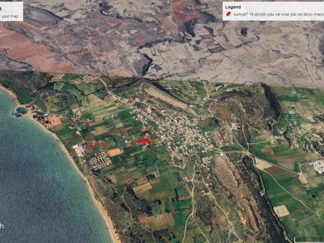KUMYALI DA DENİZ MANZARALI VE TAMYATIRIMLIK 13 DÖNÜM SATILIK ARAZİ ADEM AKIN 05338314949