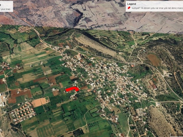 KUMYALI DA DENİZ MANZARALI VE TAMYATIRIMLIK 13 DÖNÜM SATILIK ARAZİ ADEM AKIN 05338314949