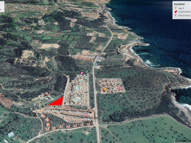 Girne Esentepede Arasa Arayanlar Satılık 1024 M2 Harika Bir Arsaya Sahip Olmak İçin Bizi Arayabilirsiniz Adem Akın 05338314949 - Fotoğraf 3