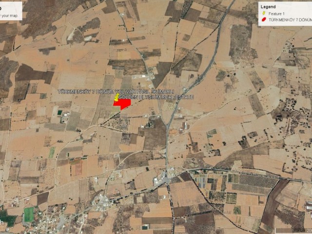 NOT DÖNÜM FİYATI 8,000 GBP TÜRKMENKÖY DE SÜPER KONUM DA SATILIK 8 DÖNÜM FASIL 96 ARAZİ ADEM AKIN 05338314949
