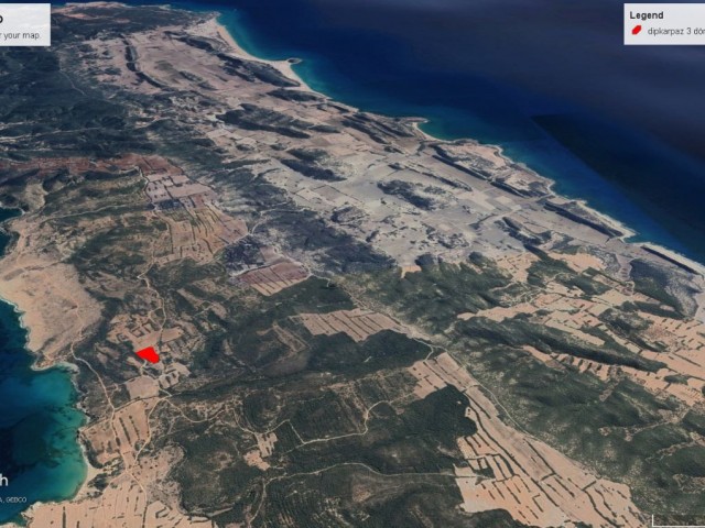 DİPKARPAZDA HARİKA KONUMDA DAÜ VE DEİZ MANZARALI KELEPİR FİYATA İMARA AÇIK SATILIK ARAZİ ADEM AKIN 05338314949