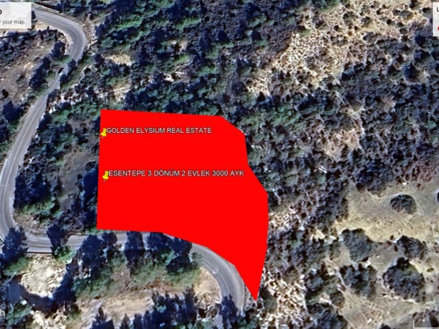 Not: Dönüm Fiyatı : 80,000 GBP : Esentepe de Süper Deniz Manzaralı ve Takasa Açık Satılık 3,5 Dönüm Arazi Adem Akın 05338314949 - Fotoğraf 2