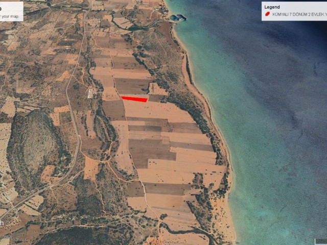 Kumyalı da Net Deniz Manzaralı Satılık 7,5 Dönüm İmarlı Arazi Dönüm Fiyatı 50,000 GBP Adem Akın 05338314949 - Fotoğraf 1