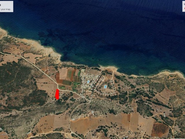 Sadrazamköy de Net Deniz Manzaralı Süper Konum da Satılık 2 Dönüm 1 Evlek Arazi Toplam Fiyatı 175,000 GBP Adem Akın 053383149499 - Fotoğraf 1