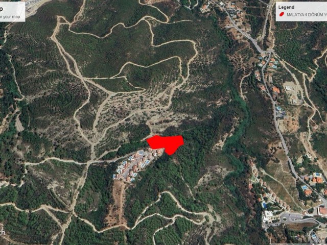 Malatya da Sper Dağ ve Deniz Manzaralı Satılık 4 Dönüm 2 Evlek Arazzi Toplam Fiyatı 380,000 GBP Adem Akın 05338314949 - Fotoğraf 3