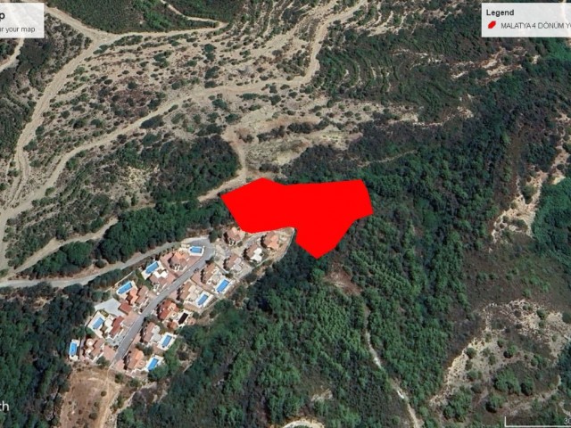 Malatya da Sper Dağ ve Deniz Manzaralı Satılık 4 Dönüm 2 Evlek Arazzi Toplam Fiyatı 380,000 GBP Adem Akın 05338314949 - Fotoğraf 4