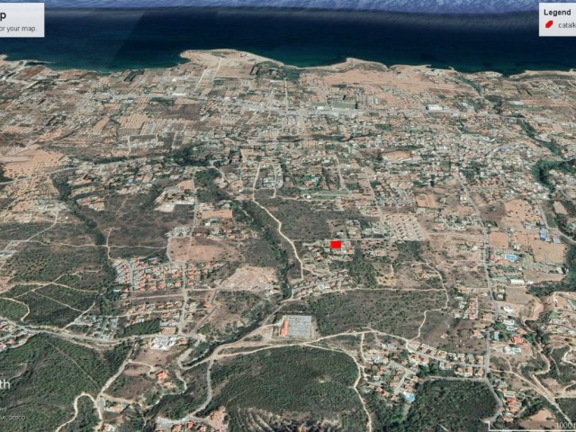 Çatalköyde Deniz Manzaralı Viila Yapımına Uygun Satılık Arazi Adem Akın 05338314949 - Fotoğraf 3