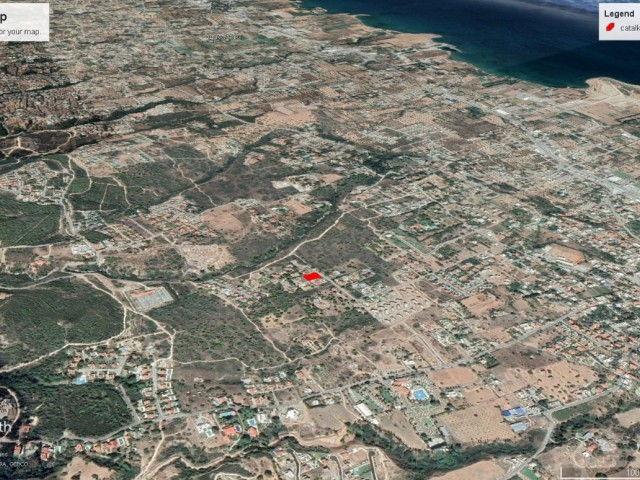 Çatalköyde Deniz Manzaralı Viila Yapımına Uygun Satılık Arazi Adem Akın 05338314949 - Fotoğraf 4