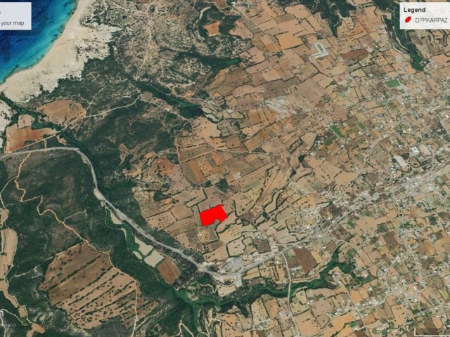 Dipkarpaz da Köy ve Deniz Arasın da Deniz Manzaralı Kelepir Fiyata Satılık 16,5 Dönüm Arazi Dönüm Fiyatı 12,000 GBP Adem Akın 053383149849 - Fotoğraf 1