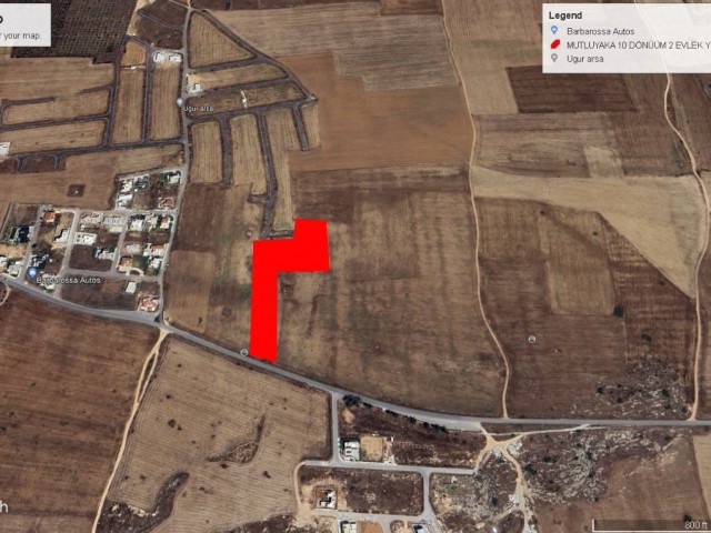 Mutluyaka Tuzla Yolu Üzerinde 10 Dönüm 2 Evlek Eşdeğer Koçan Satılık Arazi Dönüm Fiyatı 110,000 Adem Akın 05338314949 - Fotoğraf 2