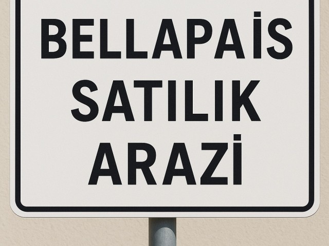 Girne Bellapais bölgesinde muhteşem manzaralı satılık arazi İLETİŞİM:  ADEM AKIN 05338314949
