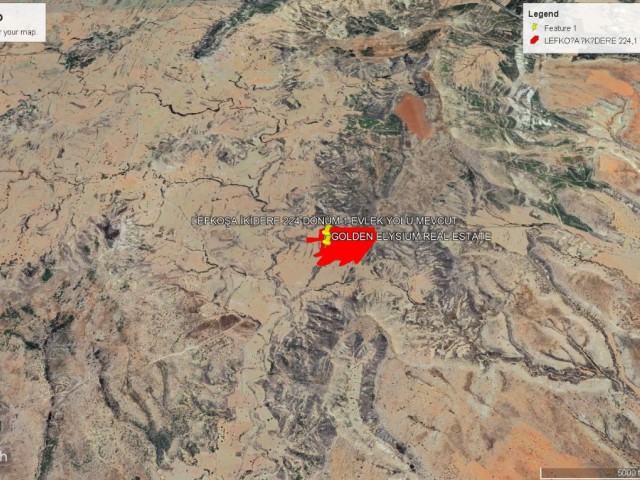 DÖNÜM FİYATI : 3,500 GBP : LEFKOŞA İKİDERE BÖLĞESİNDE KAÇIRILMAYACAK BÜYÜK FISAT SUNIYORUZ YATIRIMCILARIMIZA 241 DÖNÜ 1 EVLEK KELEPİR FİYATA SATILIK ARAZİ ADEM AKIN 05338314949