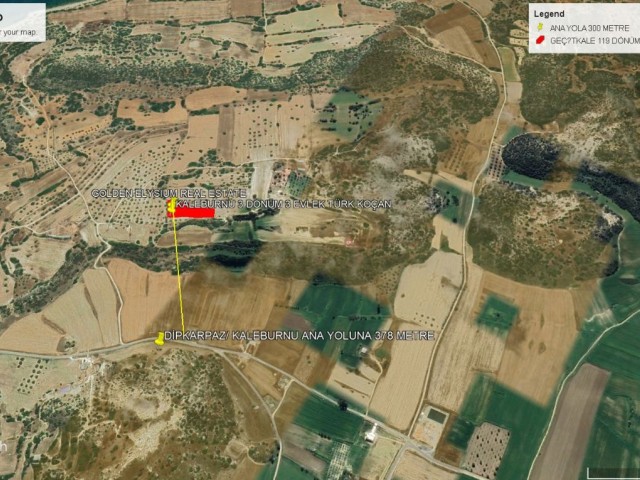 Not: Dönüm Fiyatı : 15,000 GBP : ( Kelepir) Kaleburn da Net Deniz Manzaralı ve Türk Koçanlı Satılık 3 Dönüm 3 Evlek Arazi Adem Akın 05338314949 - Fotoğraf 1