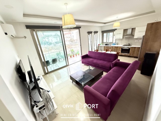 Lefkoşa Dereboyun’da Lüx Ticari İzinli Satılık 110m2 2+1 Daire 