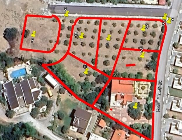 Girne, Edremit bölgesinde satılık arsalar