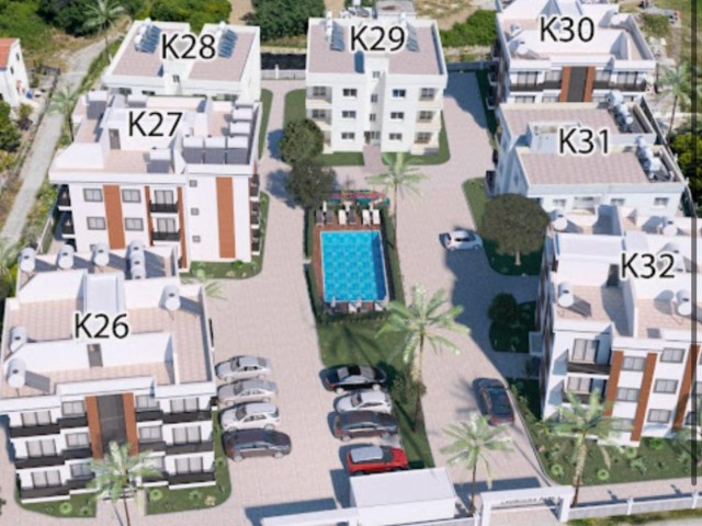 Lapta'da Dağ ve Deniz Manzarası Arasında Yeni Bitmiş, 2 1 Apt Daireleri , Ortak Yüzme Havuzlu, @ Peşinat Kalan Rakam 12 Ay Faizsiz Ödeme İmkanı 135.000stg Den Başlayan Fiyatlarlala Ortak Yüzme Havuzlu - Fotoğraf 4