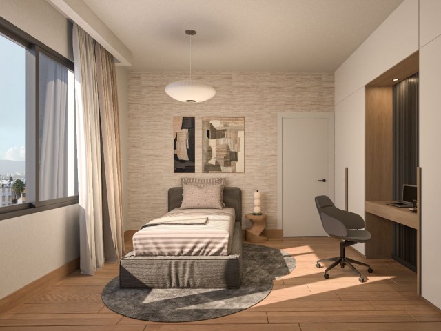 Lefkoşanın Kalbi Yeni Şehir Bölgesinde 5 Peşinat İle Projeden 3 1 Satılık Daireler