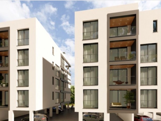 Lefkoşa Ortaköy'de 2+1 Daireler Muhteşem Konumda Daireler