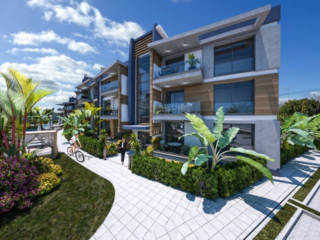 Lapta'da elden ödemeli 2+1 110 m2 bahçeli/teraslı daireler 140.000 STG - Fotoğraf 2